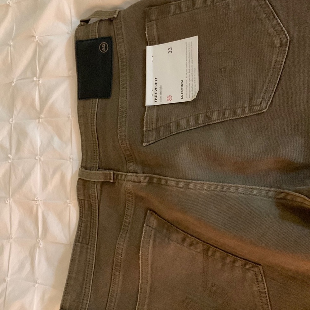 THE EVERETT SLIM STRAIGHT SIZE 33. AG DENIM NEW WITH TAGS